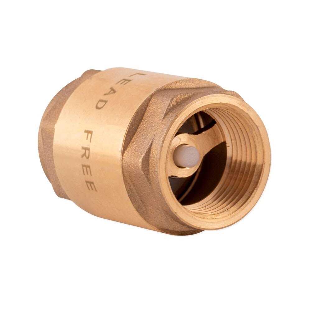 Ez-flo 3/4 In. Brass In-Line Check Valve 20403lf - Image 3