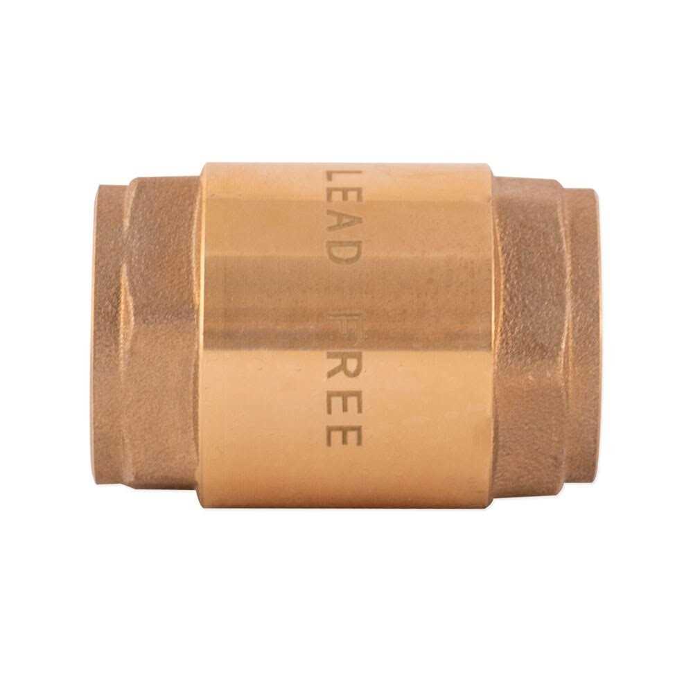 Ez-flo 3/4 In. Brass In-Line Check Valve 20403lf - Image 4
